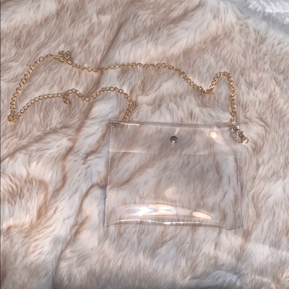 Clear crossbody